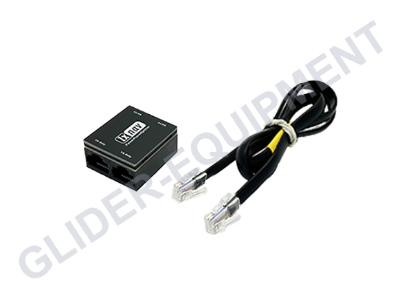 LXNAV Flarm splitter RJ45 (4 ports) incl. 70cm kabel [L19223]